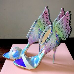 Wing Heeled Sandals